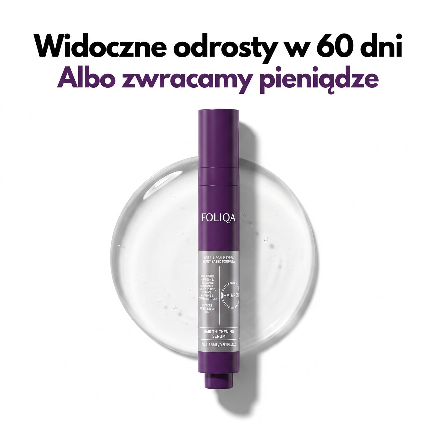 HairPen™ — Hair Filler w sztyfcie na porost włosów