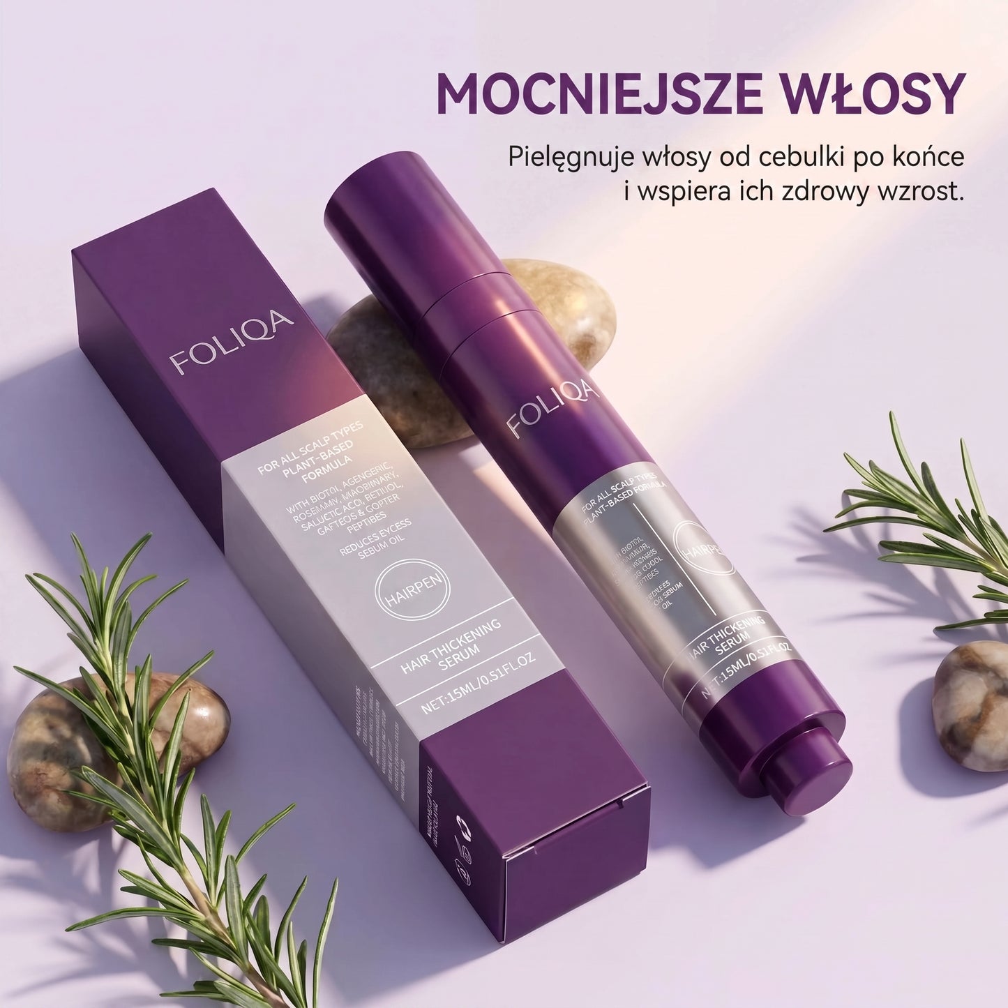 HairPen™ — Hair Filler w sztyfcie na porost włosów
