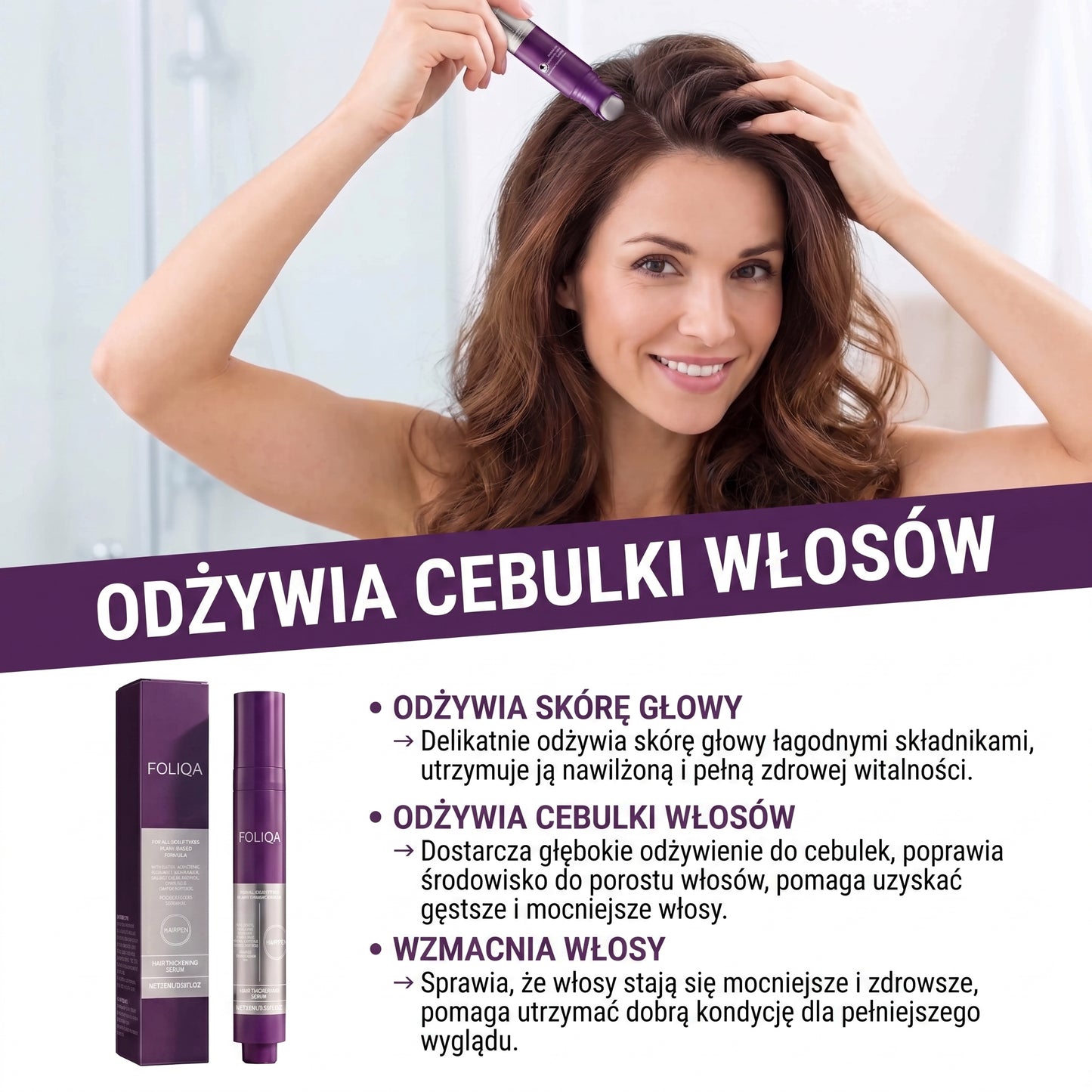 HairPen™ — Hair Filler w sztyfcie na porost włosów